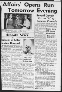 Summer News, Vol. 9, No. 9, July 21, 1954