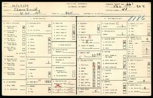 WPA household census for 365 WEST 65TH STREET, Los Angeles County