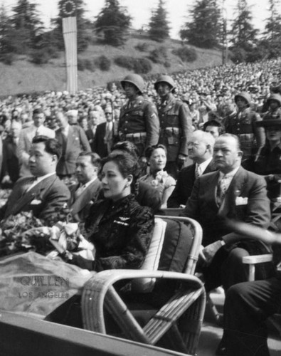 Madame Chiang Kai-Shek in audience