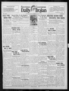 Daily Trojan, Vol. 18, No. 121, April 20, 1927