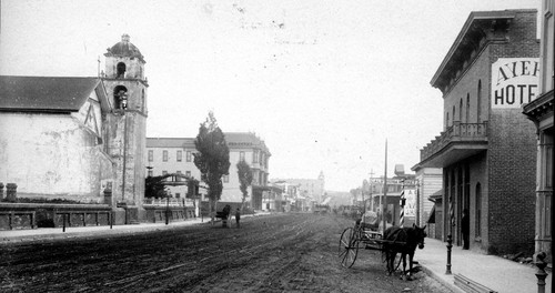 Main Street Ventura Looking East, 1890