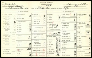 WPA household census for 740 N OCCIDENTAL BLVD, Los Angeles
