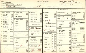WPA household census for 1755 E 112 ST, Los Angeles County