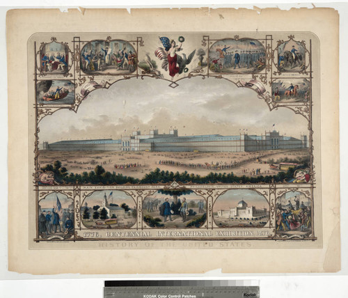 1776. Centennial International Exhibition, 1876. History of the United States