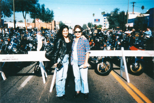 Mother and daughter at Love Ride