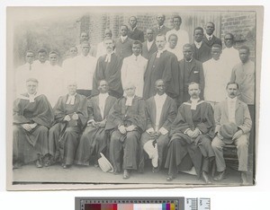 Ordination of first Native ministers, Blantyre, Malawi, 11 April, 1911