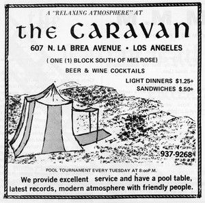 The Caravan advertisement