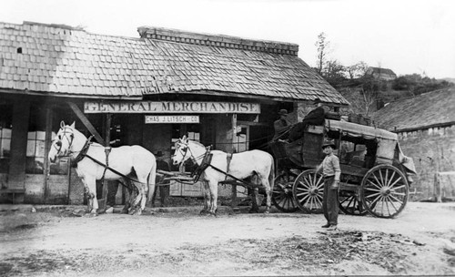 Chas J. Litsch & Co. Store and Stagecoach