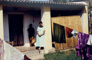 East Jeypore, Gunupur, Orissa. A young resident at the Womens Hostel "Sarepta"