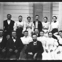 Group of unidentified people