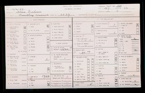 WPA household census for 2639 S BENTLEY AVE, Los Angeles County
