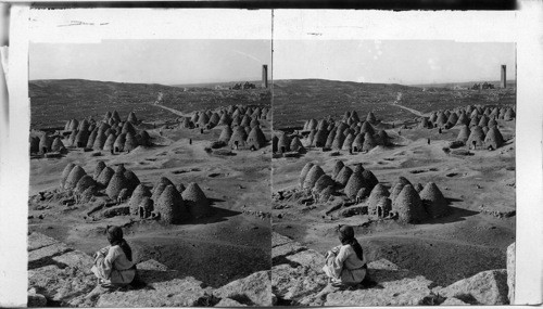 View of a “Bee-hive”” Village of the Arabs, Mesopotamia
