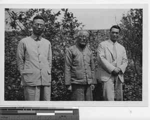 Teachers at the seminary at Pingnan, China, 1949