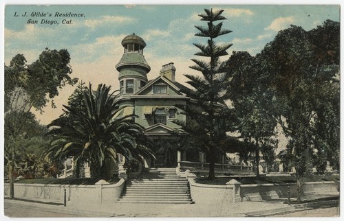L.J. Wilde Residence, San Diego, Cal