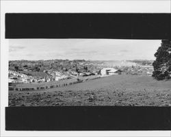 Panoramic view from La Cresta, Petaluma, California, 1945