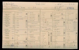 WPA household census for 711 GARLAND AVENUE, Los Angeles