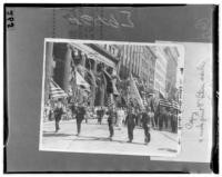 American Legion parading, air promo
