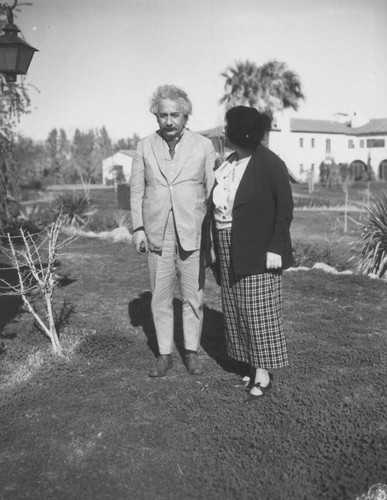 Albert Einstein in California