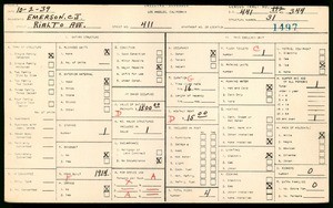 WPA household census for 411 RIALTO AVE, Los Angeles County