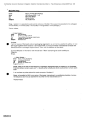 [Email from Andrew Murray to Brege McCusker regarding Acetic Acid]