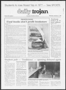 Daily Trojan, Vol. 100, No. 7, September 11, 1985