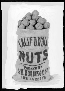 Walnuts and almonds, Southern California, 1926