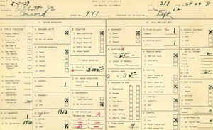 WPA household census for 941 S CONCORD, Los Angeles
