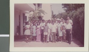 The Congregation of the 39 Thambuswammi Road Church of Christ, Chennai Part 2, India, 1967
