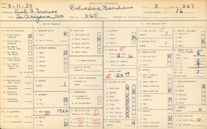 WPA household census for 665 S ARIZONA AVE, Los Angeles County