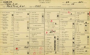 WPA household census for 1725 MORTON, Los Angeles
