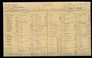 WPA household census for 815 GREEN AVENUE, Los Angeles