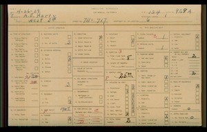 WPA household census for 711 W 3RD STREET, Los Angeles