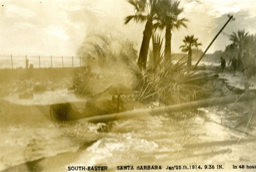 Santa Barbara Waterfront - Storm Damage