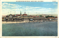 The Auditorium [Casino] and Beach, Santa Cruz