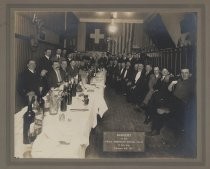 Banquet of the Swiss American Social Club of San Jose, February 4, 1917