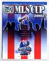 Major League Soccer Official Program MLS Cup 2002