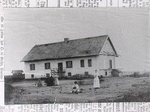Unknown mission station, Inland Madagascar, ca.1900