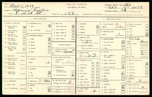 WPA household census for 158 EAST 111TH STREET, Los Angeles County