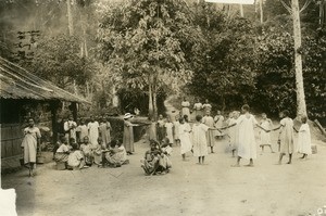 girls'school in Lambarene, Gabon