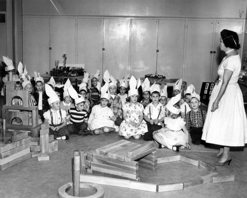 Easter 'bunnies' form chorus at Valley school