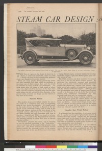 "Steam Car Design" (The Autocar, Nov. 5, 1937)