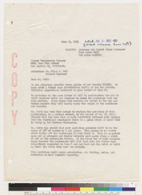 Allan F. Bell Correspondence