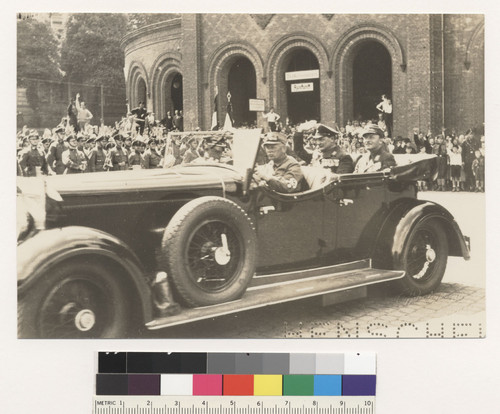 Reichsgeneral Herman Goering and Prince Phillip in Oscar Henschel's Dobel Model at Kassel