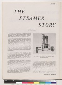 "The Steamer Story" (California Engineer, Dec. 1951)