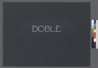 Doble Steam Motors brochure