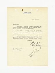 Letter from Edward T. Foley to Isidore B. Dockweiler, July 9, 1942