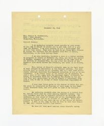 Letter from Isidore B. Dockweiler to Jeanne Dockweiler, December 18, 1941