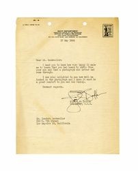 Letter from Alfred J. Bolton to Isidore B. Dockweiler, May 17, 1944