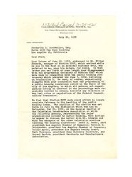 Letter from Ned Marr to Frederick C. Dockweiler, July 21, 1952