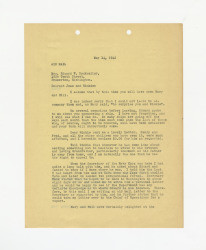 Letter from Isidore B. Dockweiler to Jeanne Dockweiler, May 14, 1942